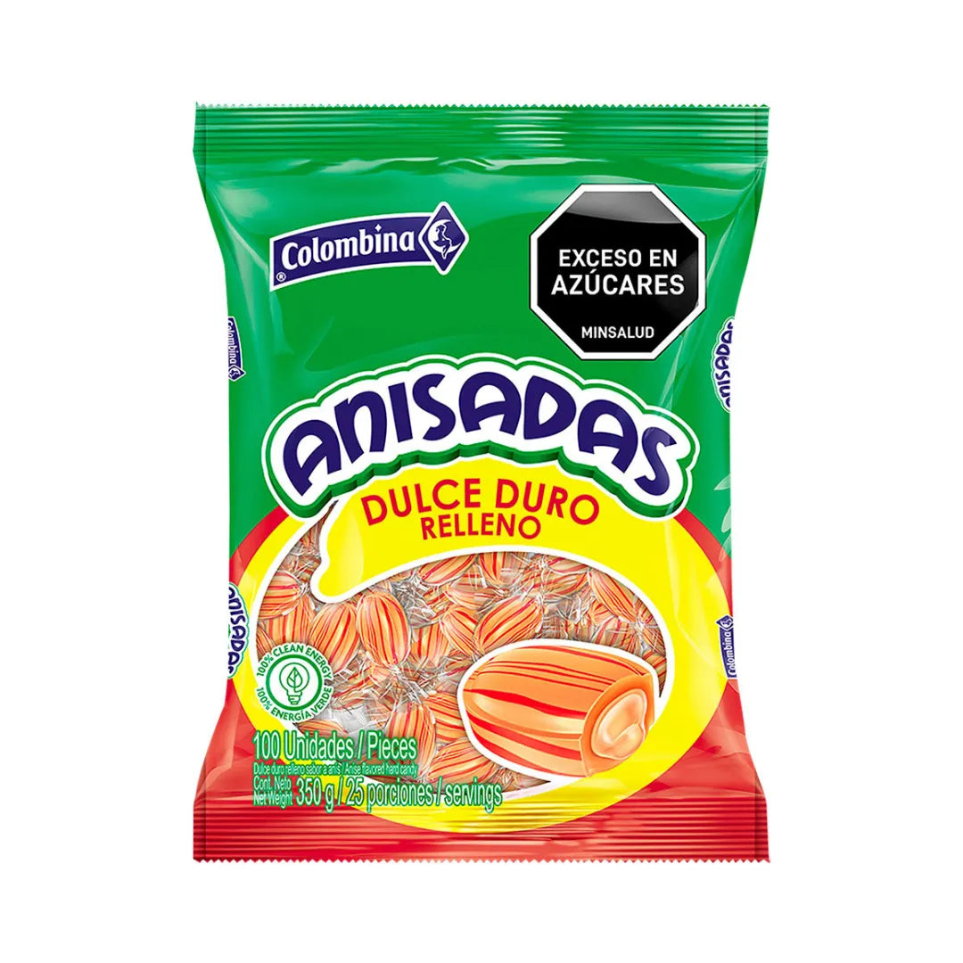 CARAMELO ANISADA COLOMBINA X 100UND