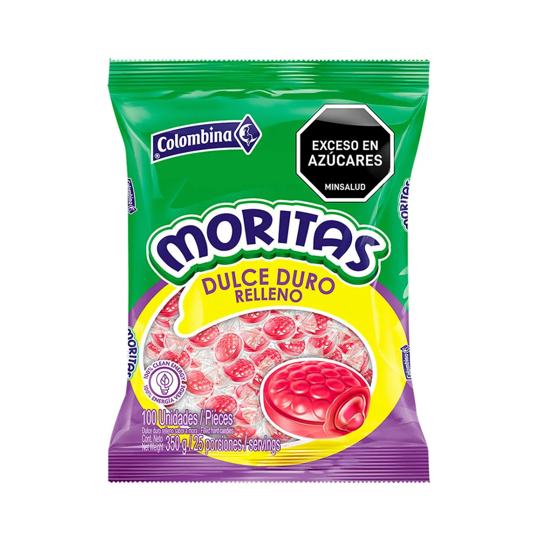 CARAMELO MORITAS COLOMBINA X 100UND