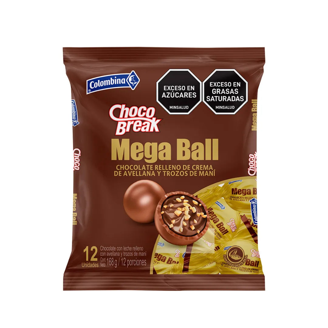 CHOCOBREAK MEGA BALL X 12UND