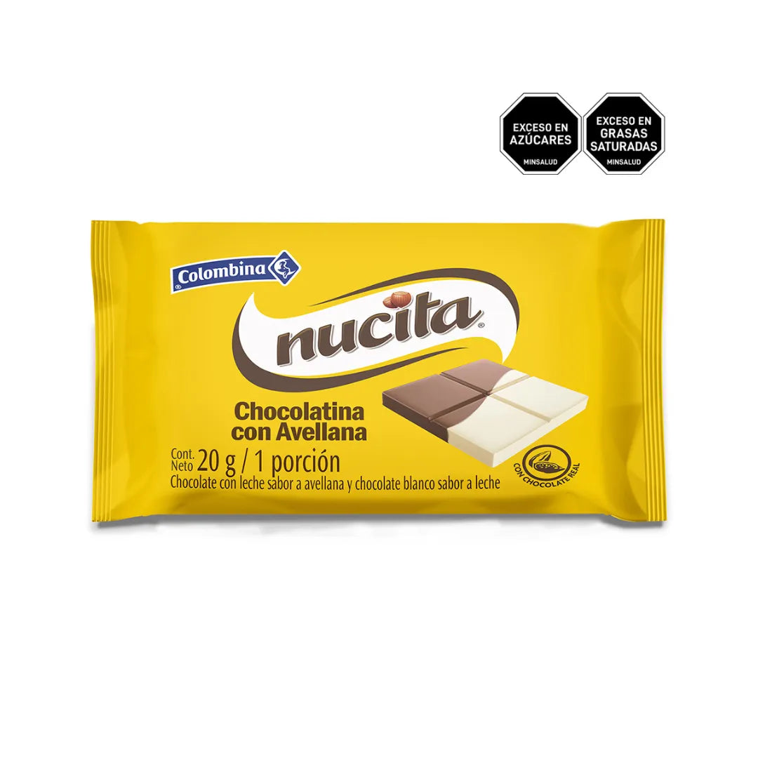 CHOCOLATINA NUCITA X 20GR