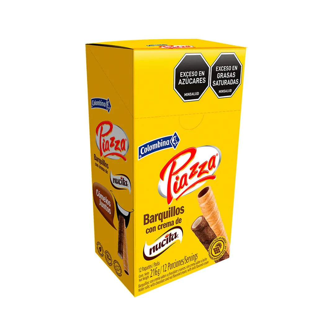 NUCITA CREMA/BARQUILLO X 12UND
