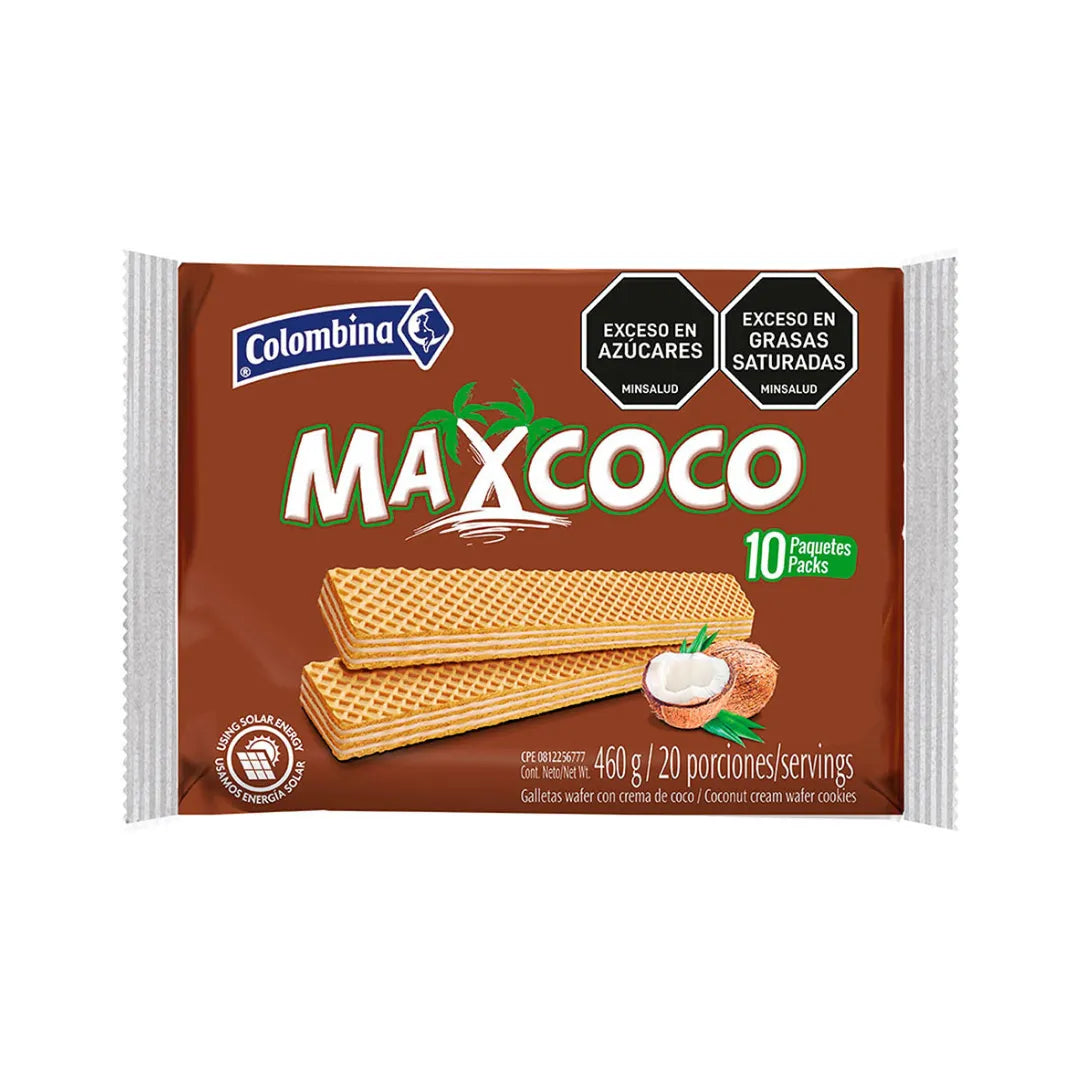 GALLETA WAFER MAX COCO X 46GR