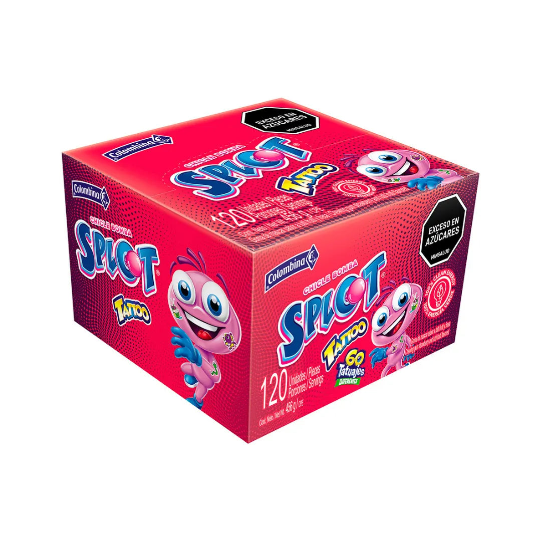 CHICLE SPLOT TATTOO X 120UND