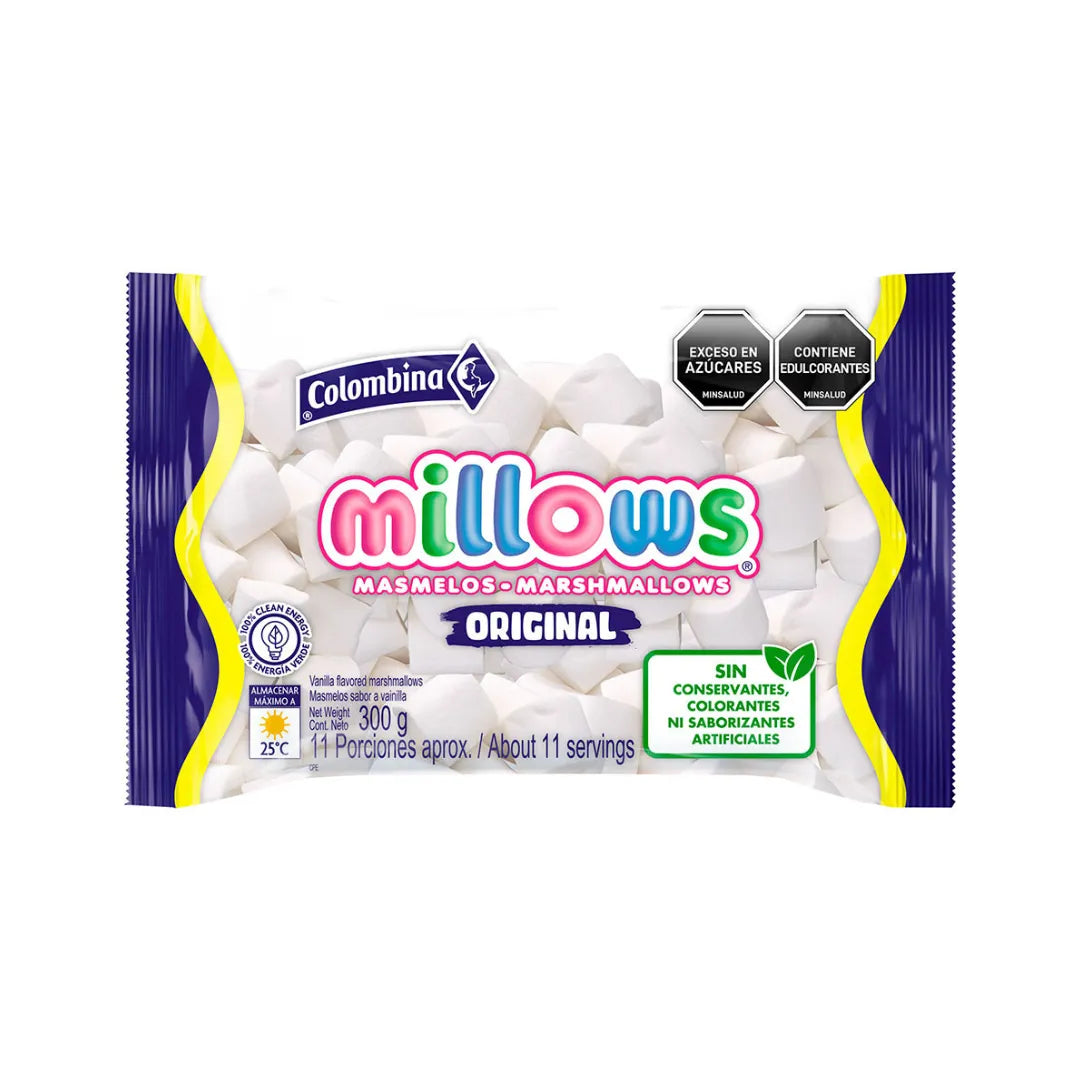 MASMELOS MILLOWS BLANCO ORIGINAL X 145GR