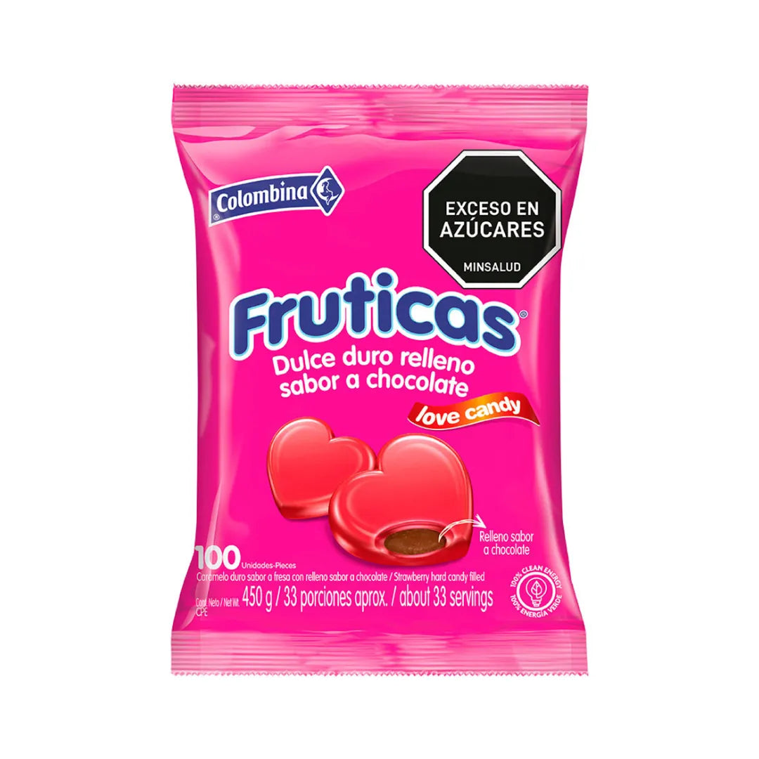 CARAMELO FRUTICAS LOVE X 100UND