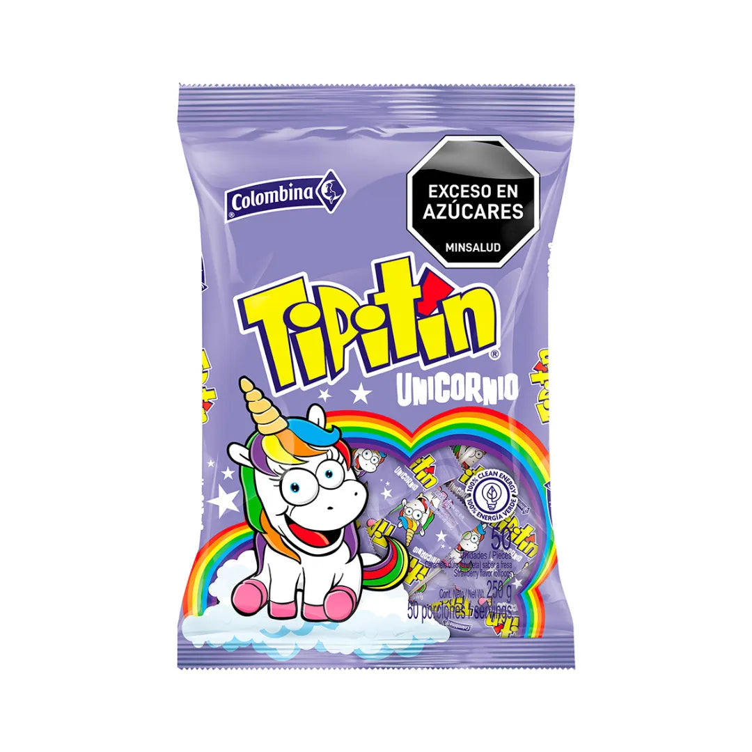 CHUPETA TIPITIN UNICORNIO X 50UND