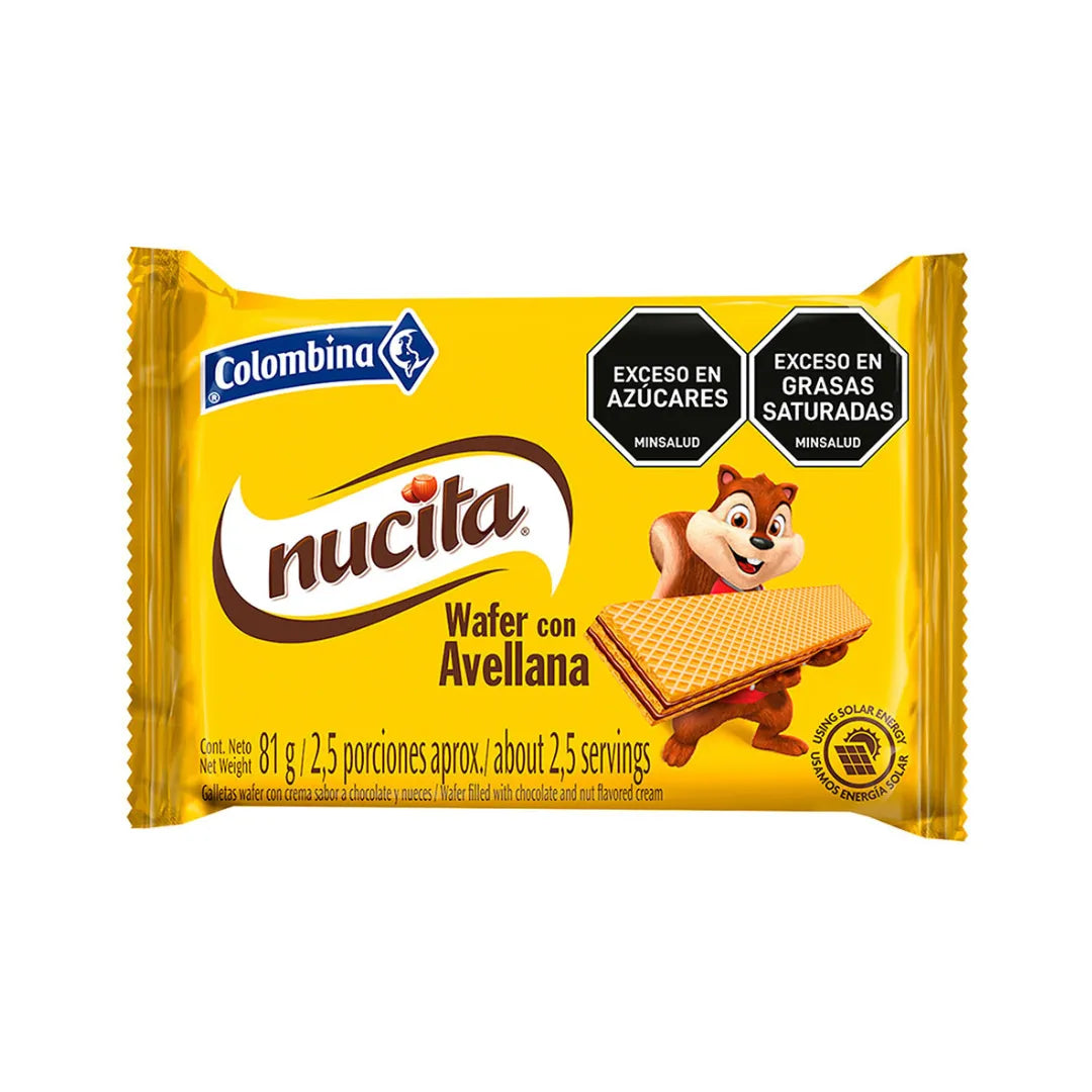 GALLETAS WAFER NUCITA TACO X 81GR