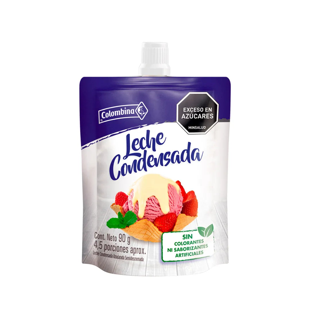 LECHE CONDENSADA COLOMBINA X 90GR