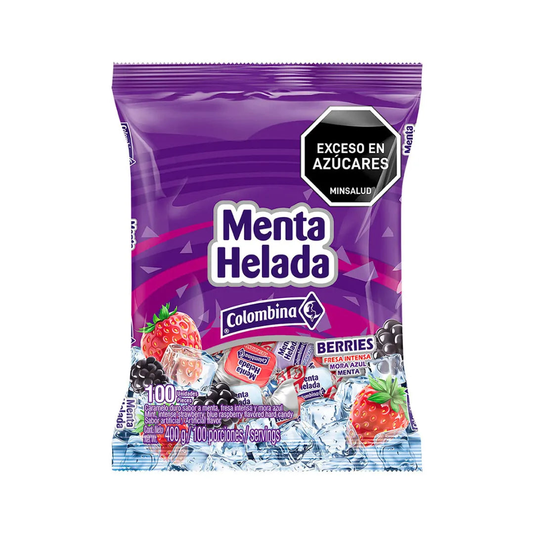 MENTA HELADA BERRIES X 100UND