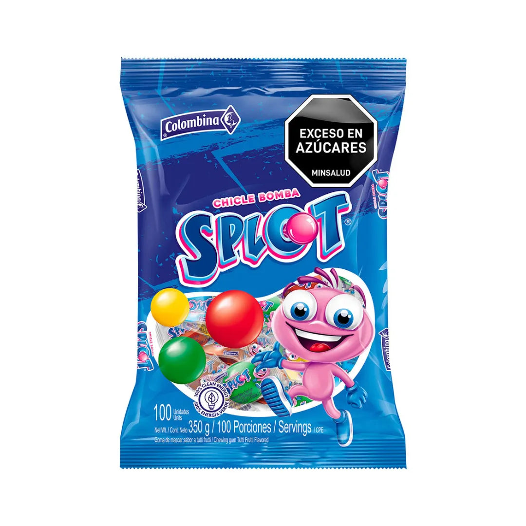 CHICLE SPLOT BOLA X 100UND