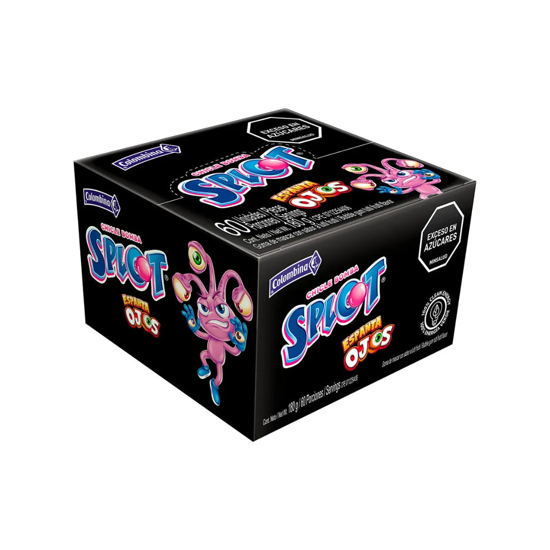 CHICLE SPLOT ESPANTA OJOS X 60UND