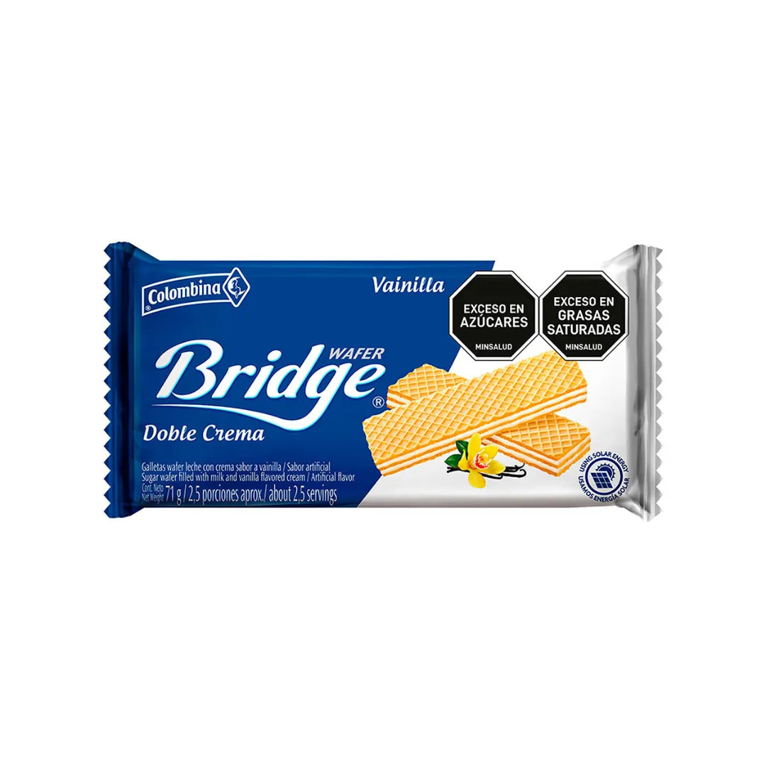 WAFER BRIDGE VAINILLA X 71GR TACO