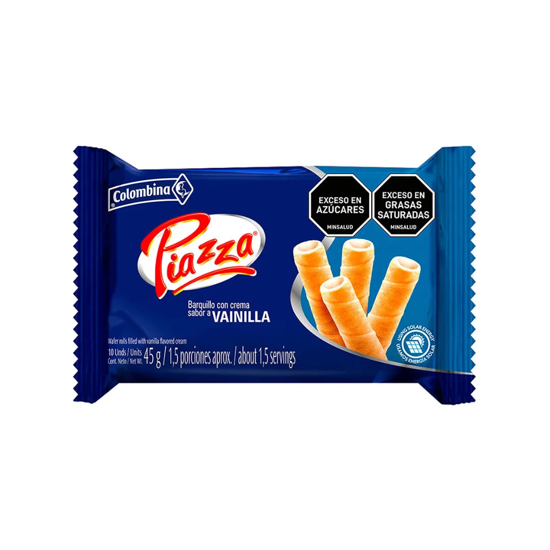 PIAZZA BANDEJA VAINILLA X 44GR