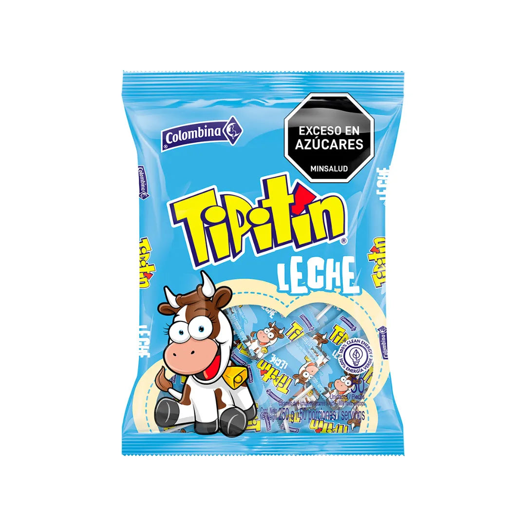 CHUPETA TIPITIN LECHE X 50UND