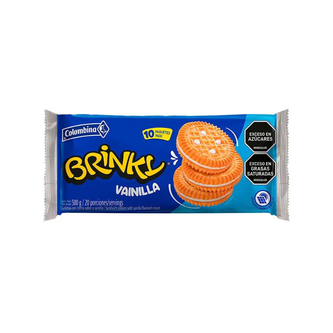 GALLETA BRINKY VAINILLA X 10UND
