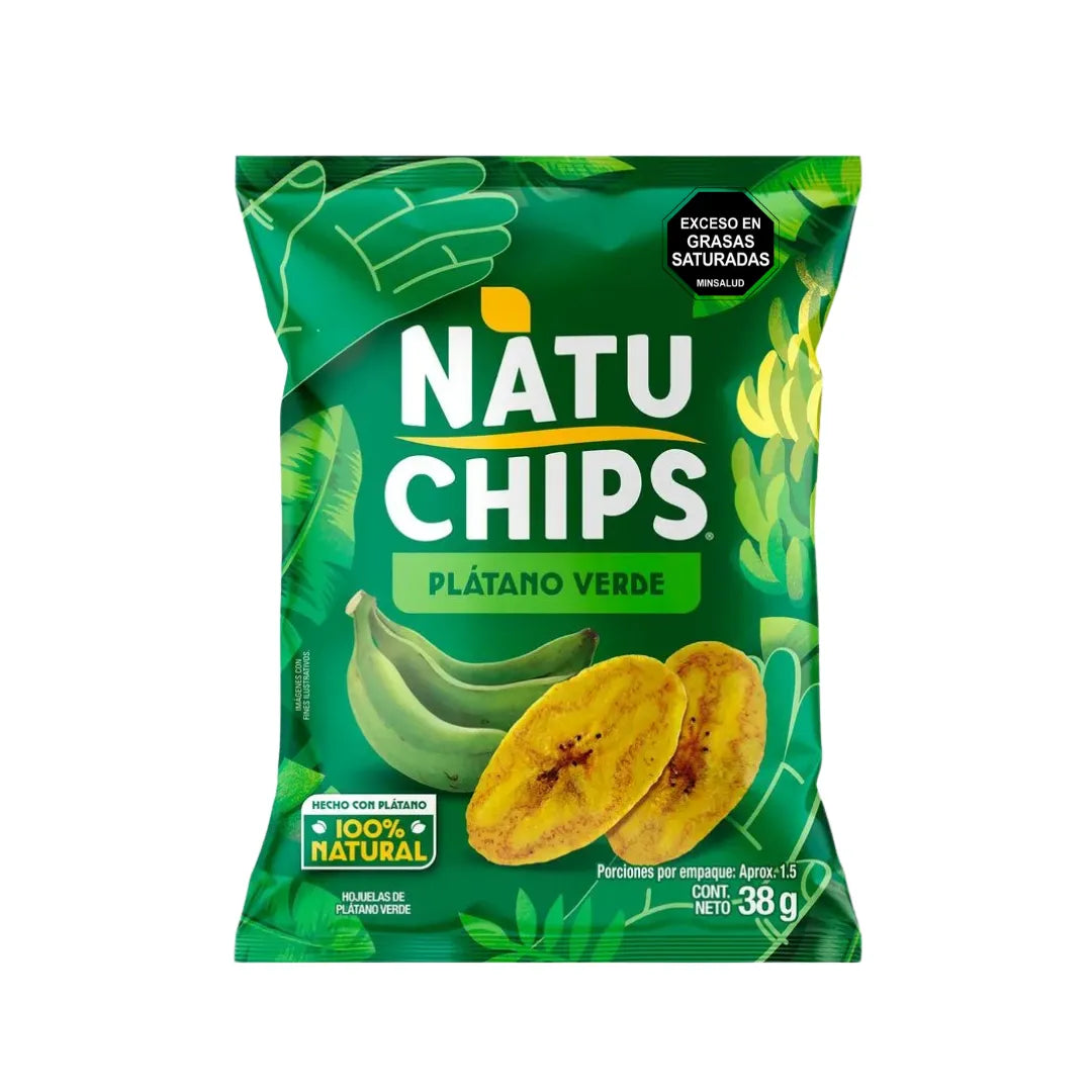 NATUCHIPS VERDE X 38GR
