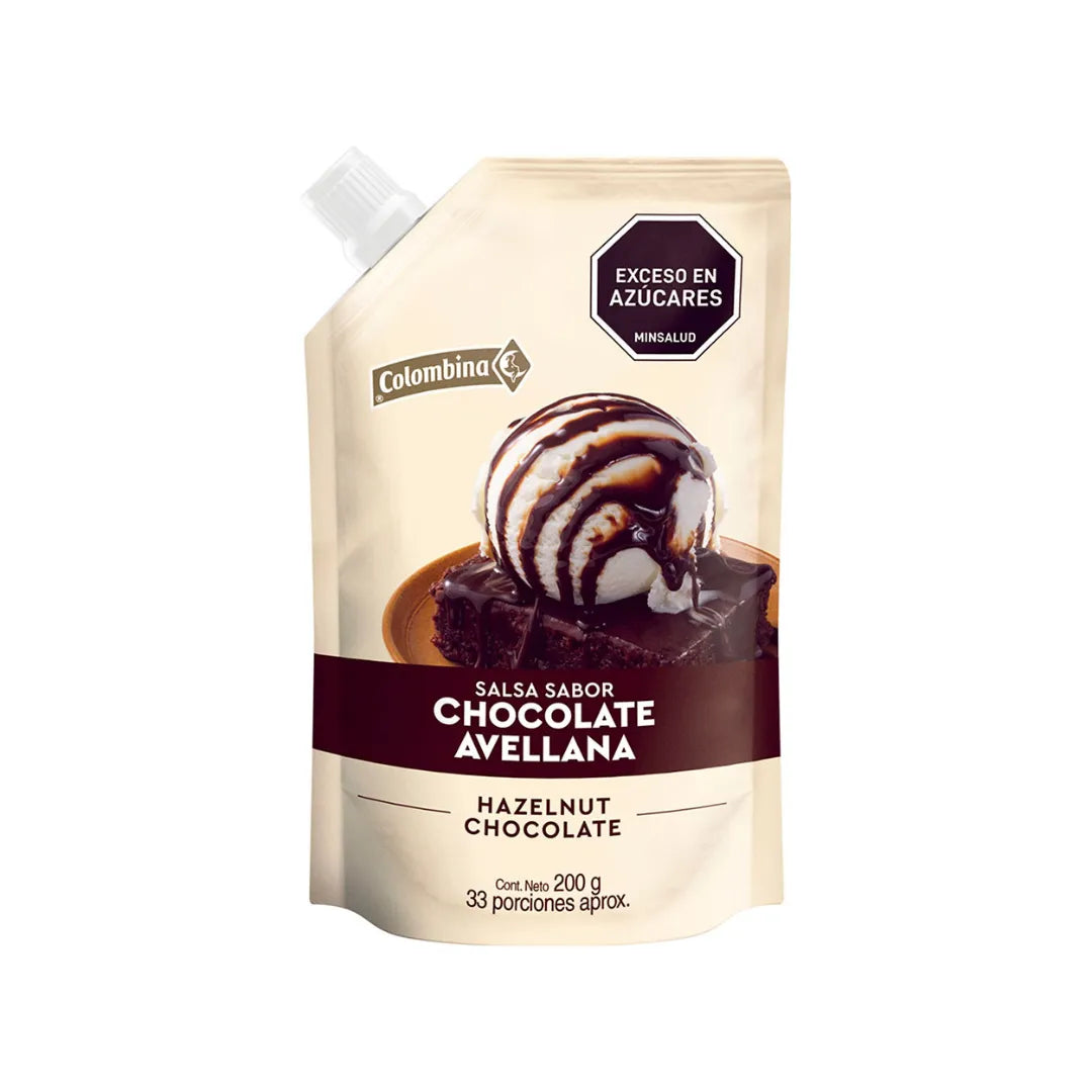 TOPPING CHOCOLATE COLOMBINA X 190GR