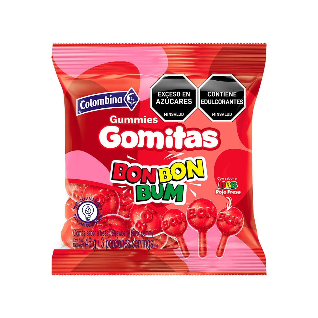 GOMAS BON BON BUN COLOMBINA X 45GR