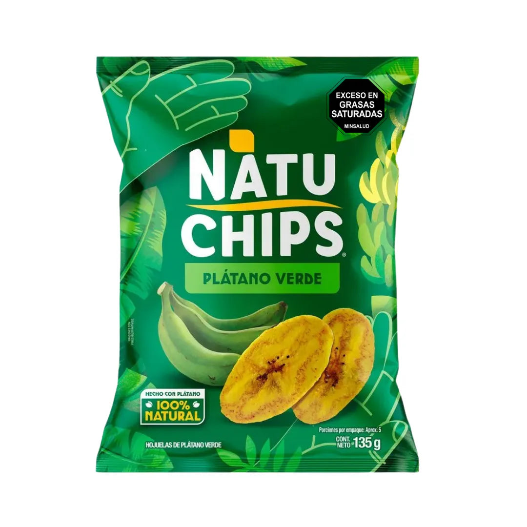 NATUCHIPS VERDE X 135GR