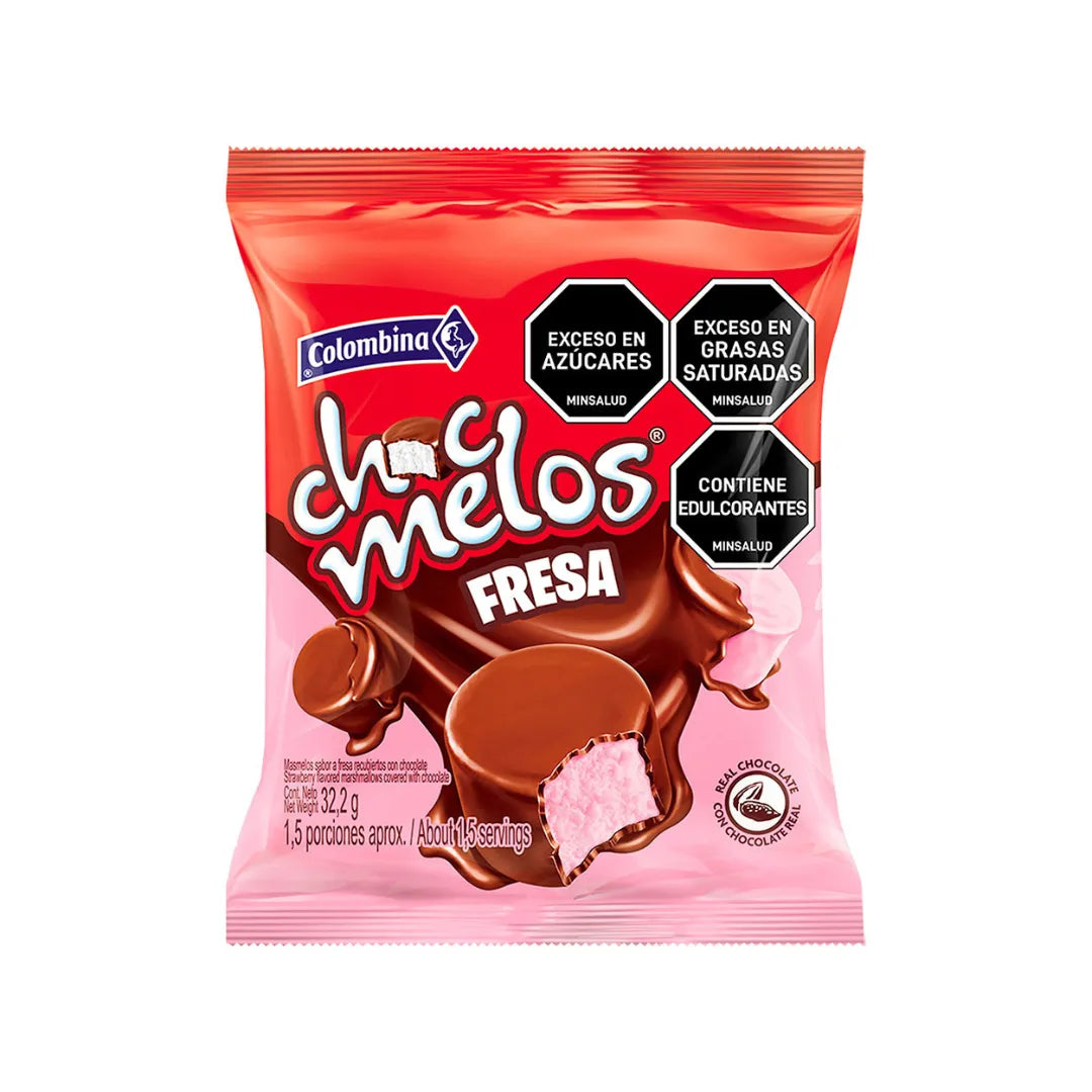 CHOCMELO SNACK FRESA 32GR