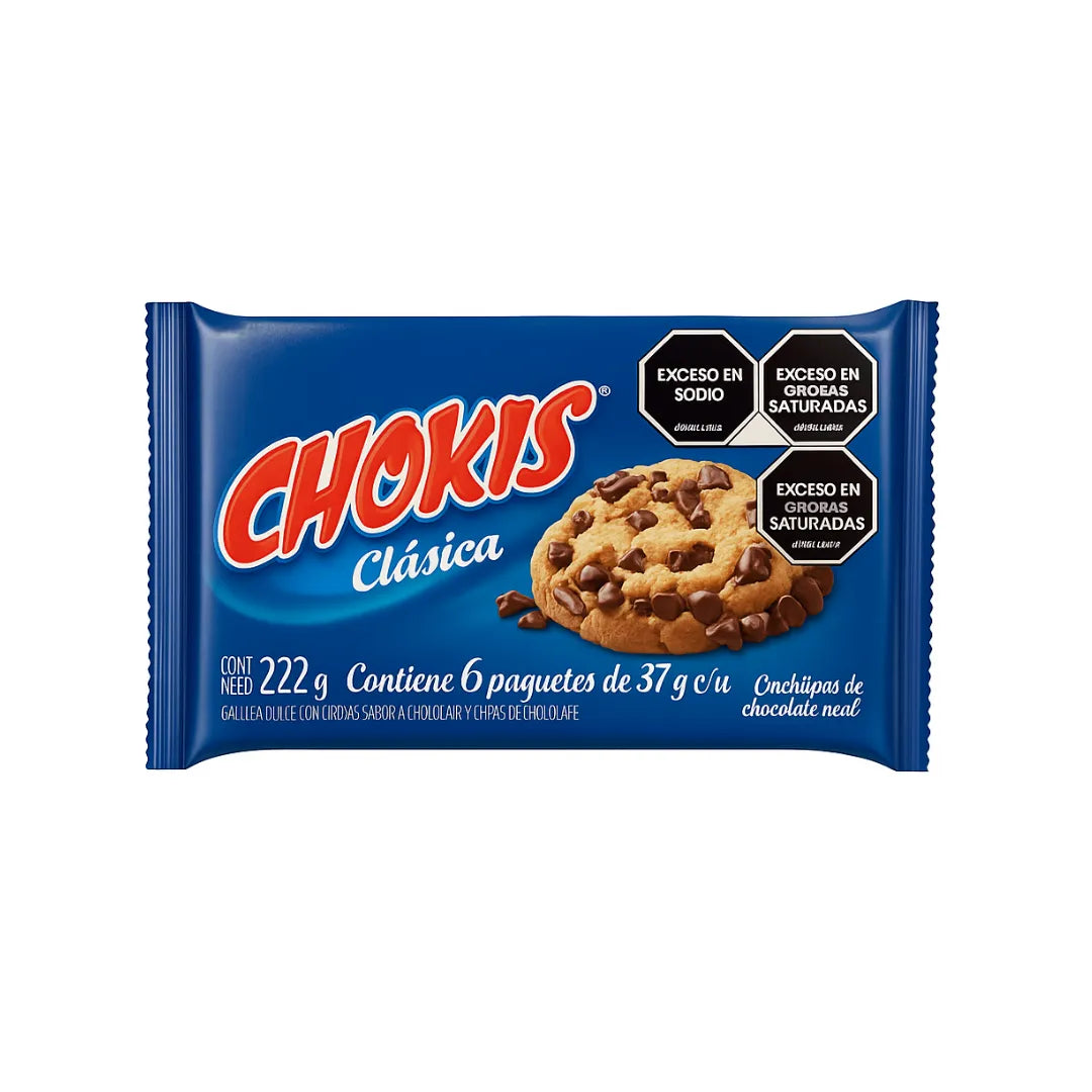 GALLETAS CHOKIS CLASICA X 6UND