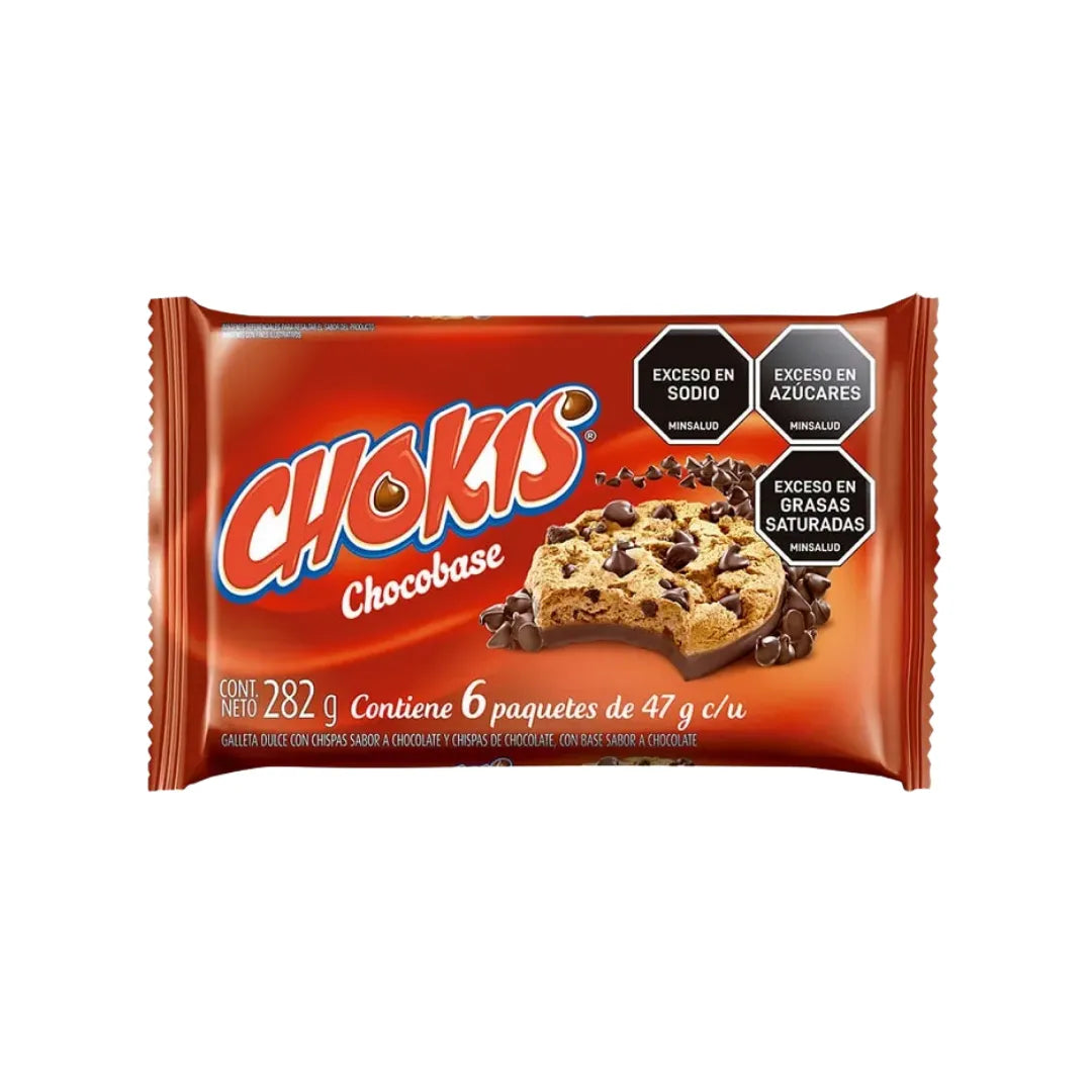 GALLETAS CHOKIS CHOCOBASE X 6UND