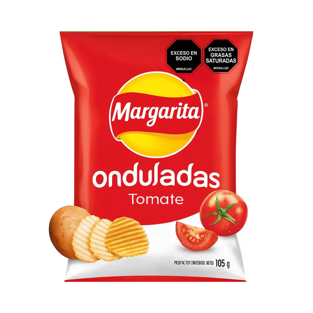 PAPAS MARGARITA FAMILIAR TOMATE X 105GR