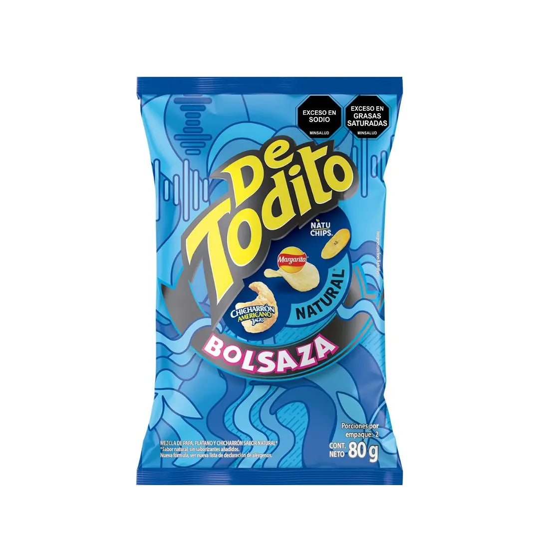 DETODITO BOLSAZA 80GR NATURAL 