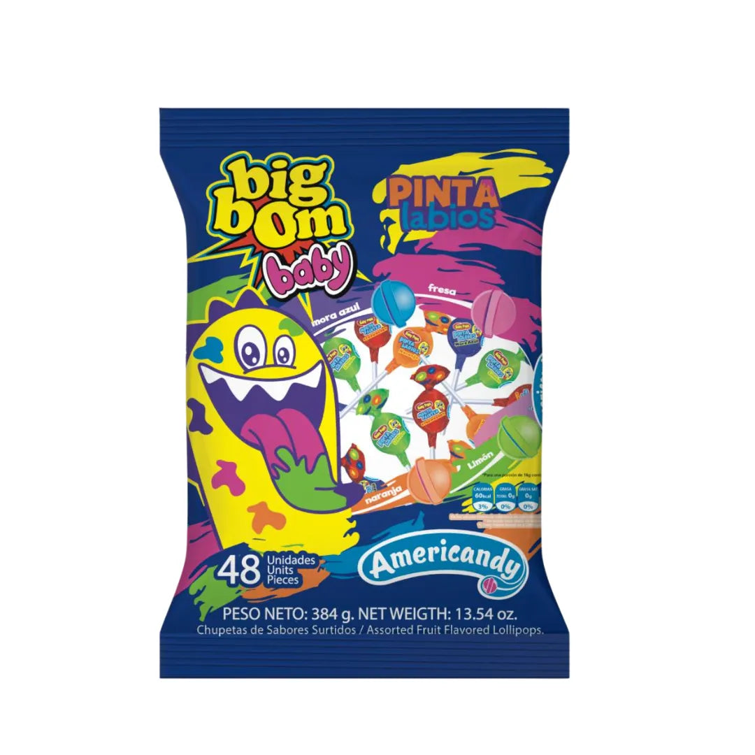 BIG BOM BABY PINTALABIOS X 48UND