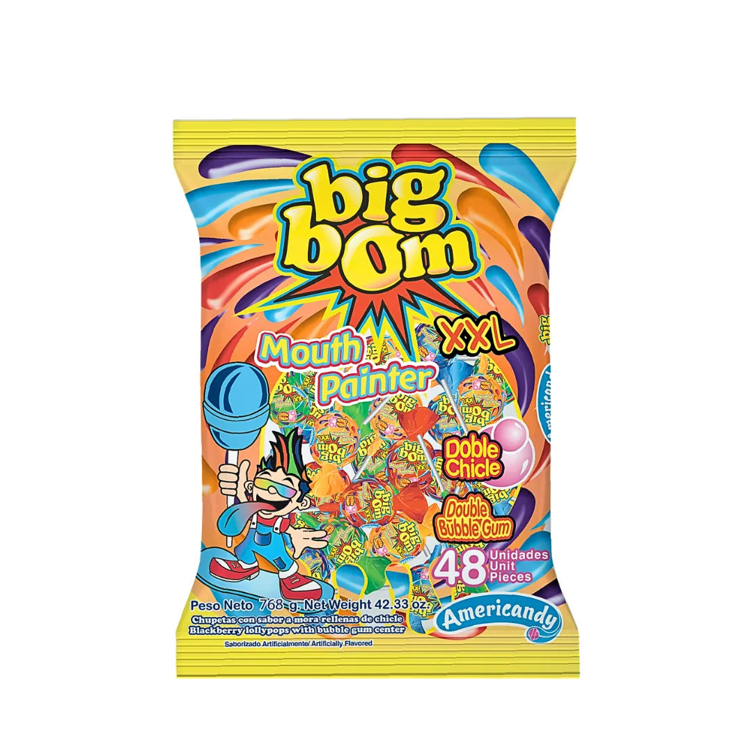 BIG BOM XXL MOUTH PAINT X 48UND