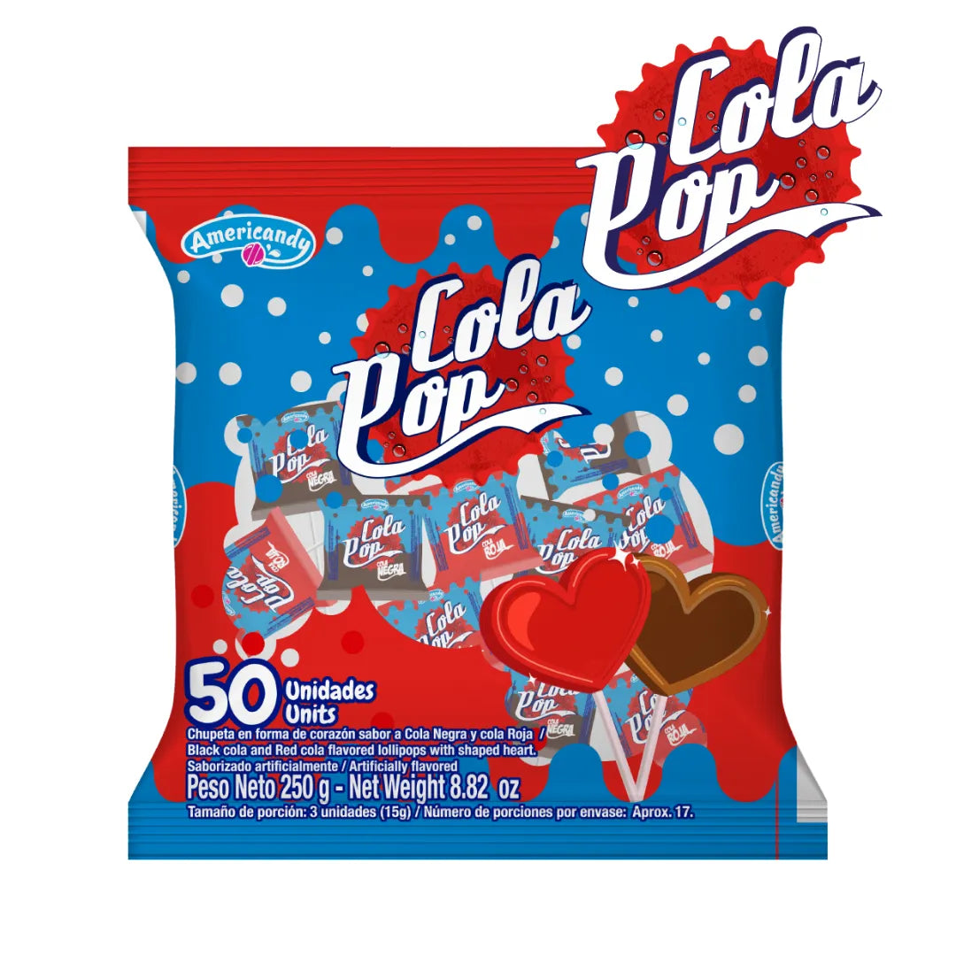 CHUPETA COLA POP X 50UND