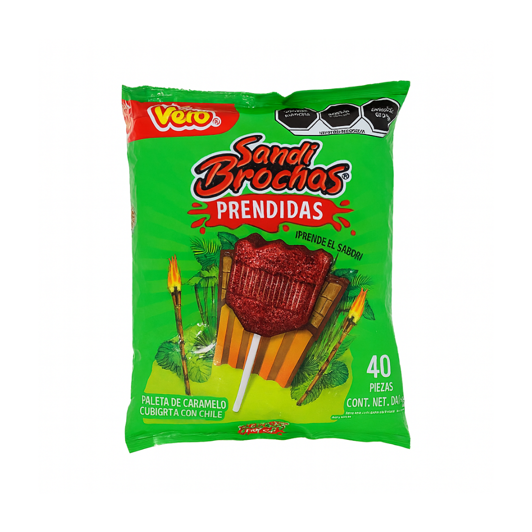 CHUPETA VERO SANDI BROCHAS PRENDIDA X 2UND