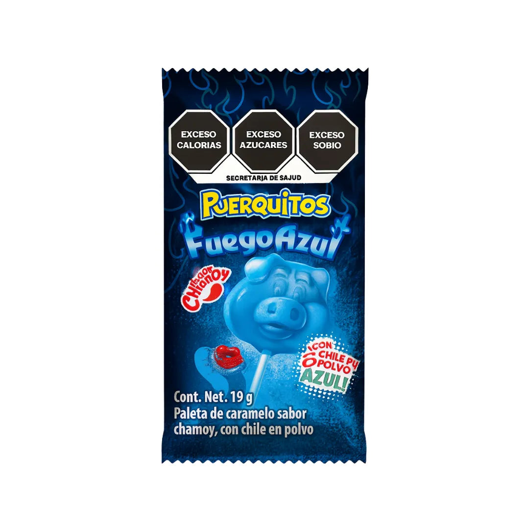 PUERQUITOS FUEGO AZUL X 19GR