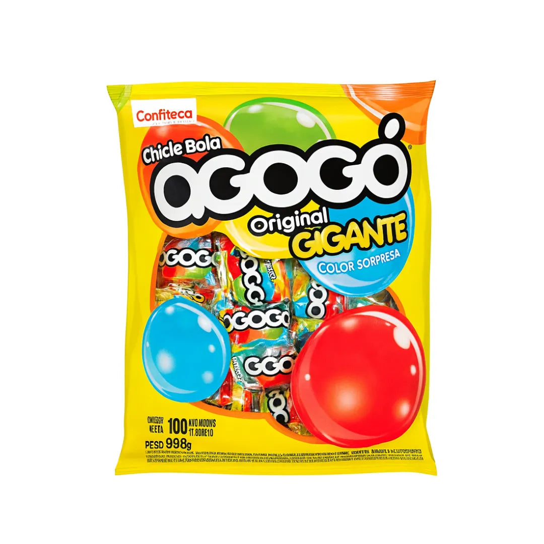 CHICLE AGOGO ENVUELTO X 100UND