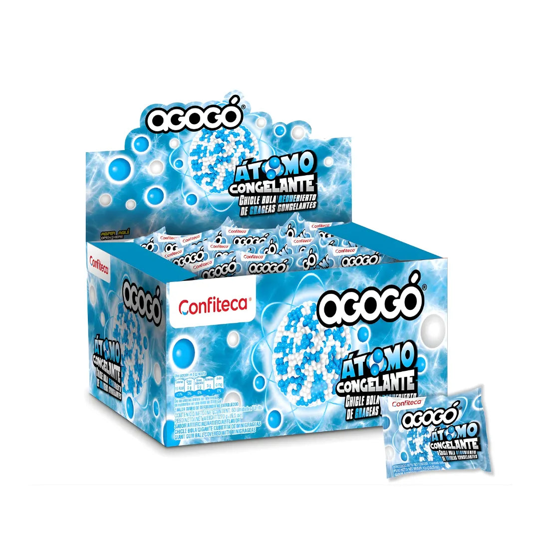 CHICLE AGOGO ATOMOS X 60UND