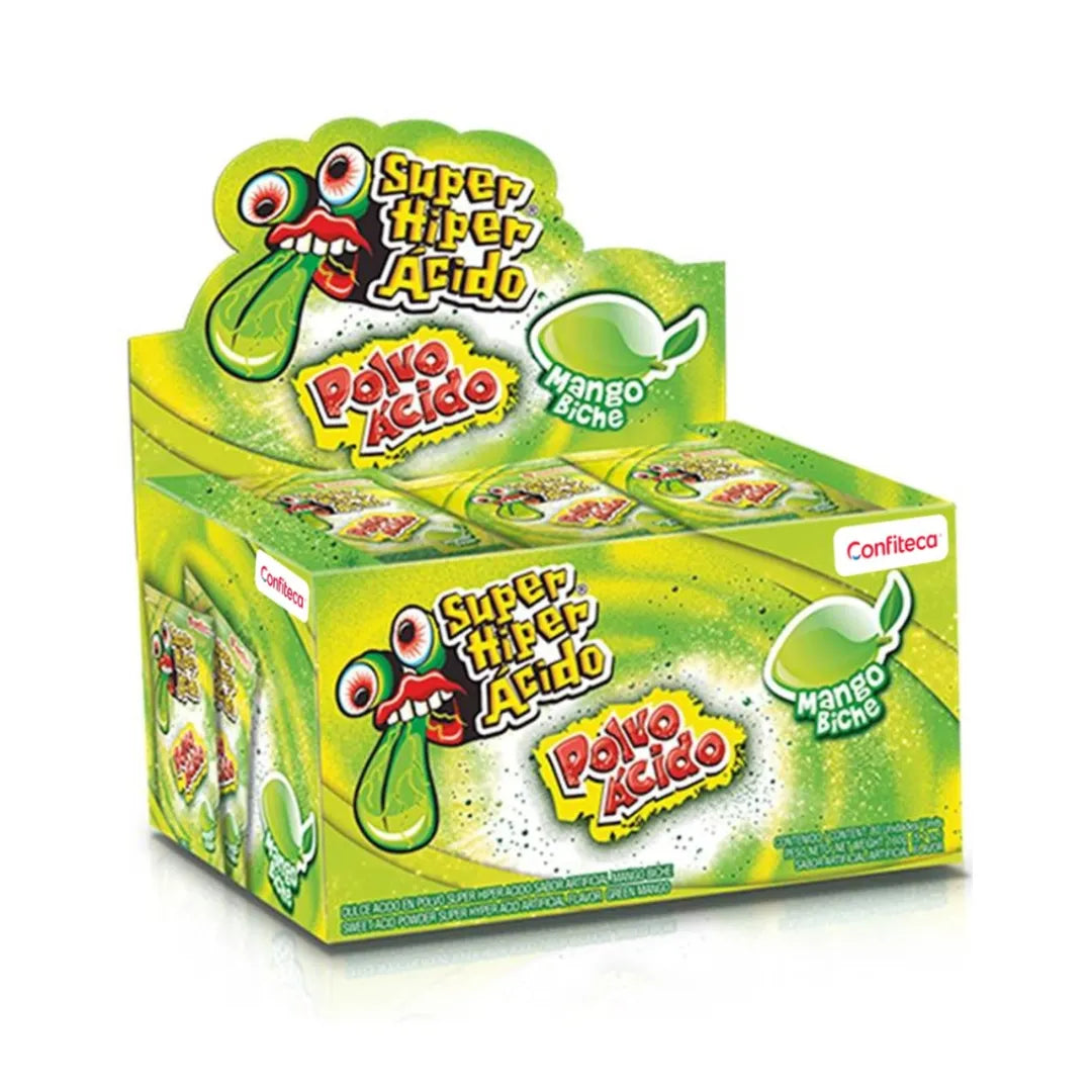 CARAMELO EN POLVO HIPER ACIDO MANGO BICHE X 80UND