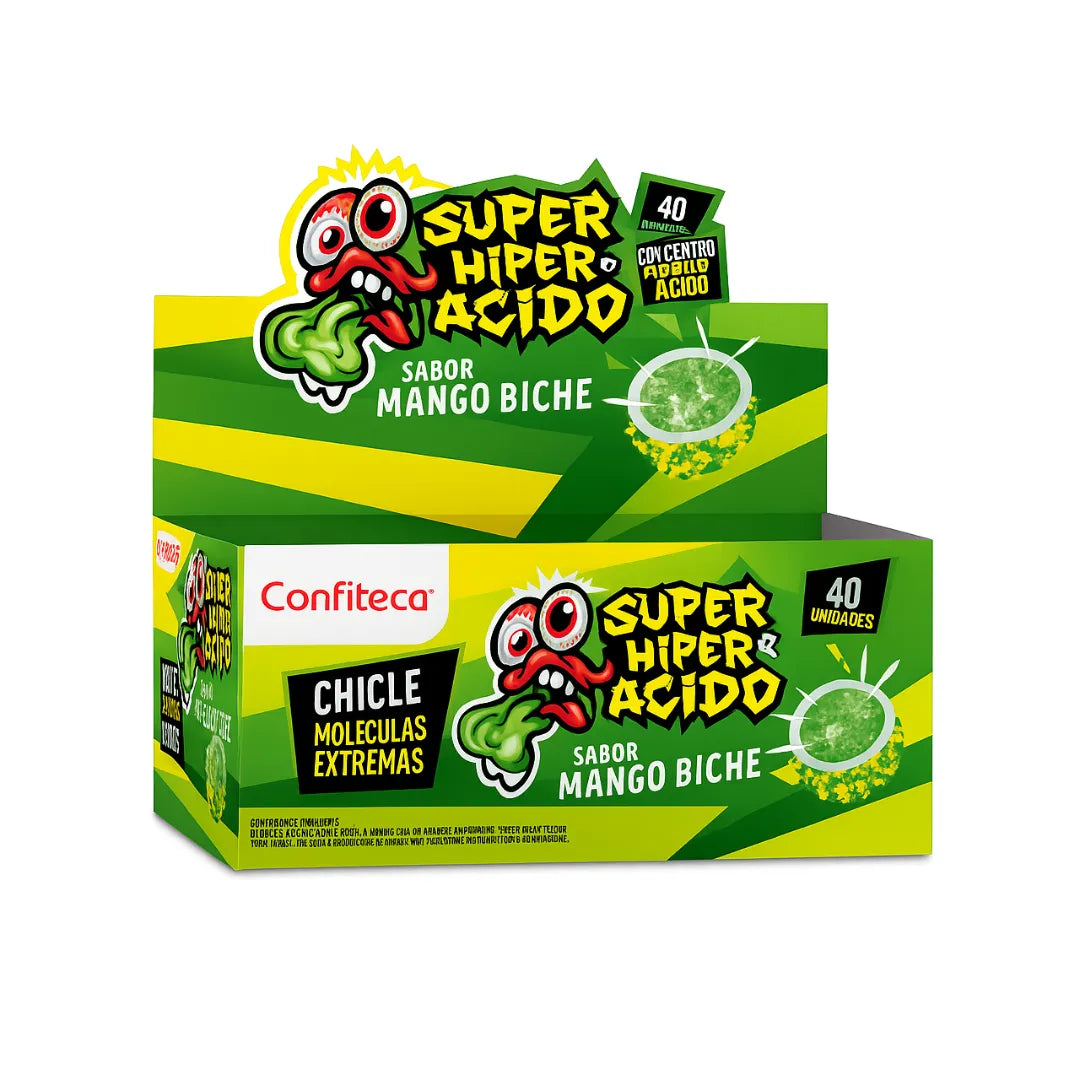 CARAMELO HIPER ACIDO MOLECULAS X 40UND