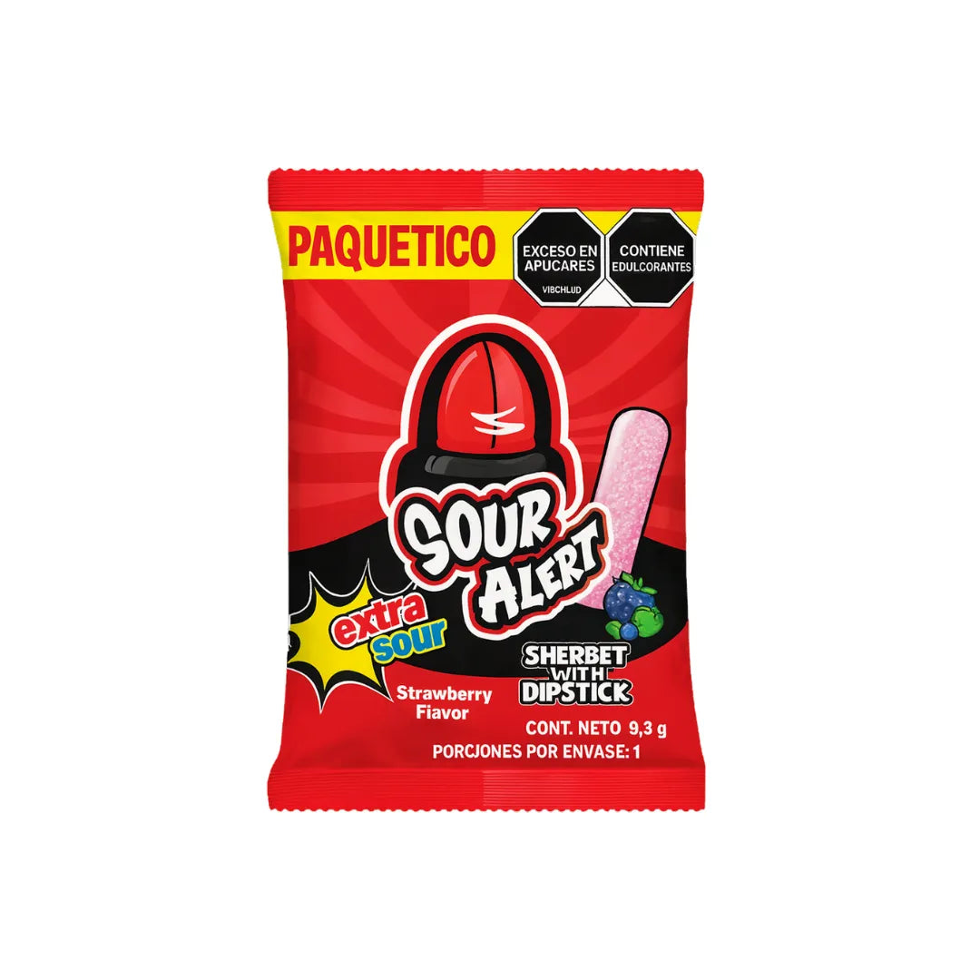 SOUR ALERT DIPS X 9GR