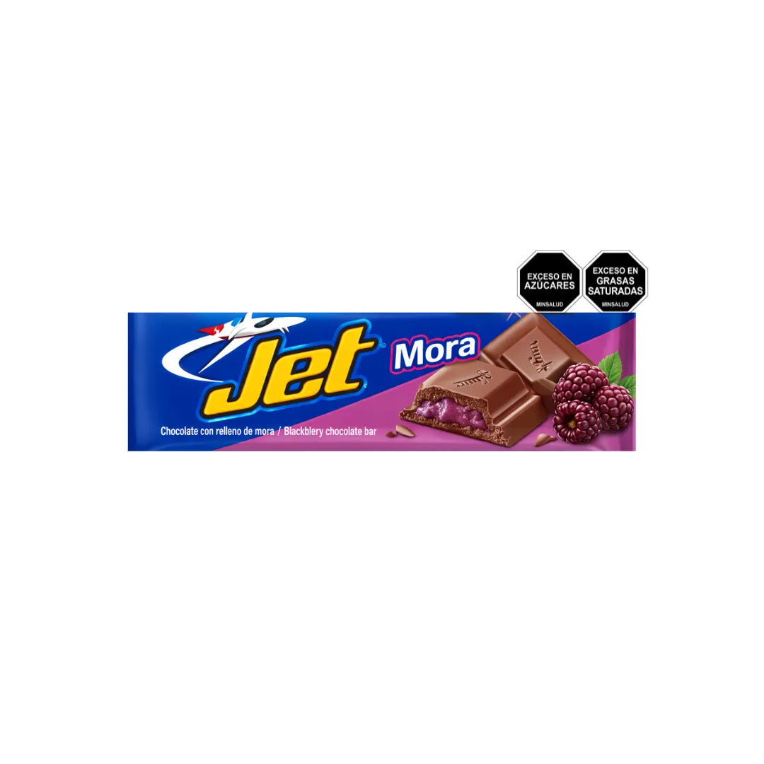 CHOCOLATINA JET 25GR MORA