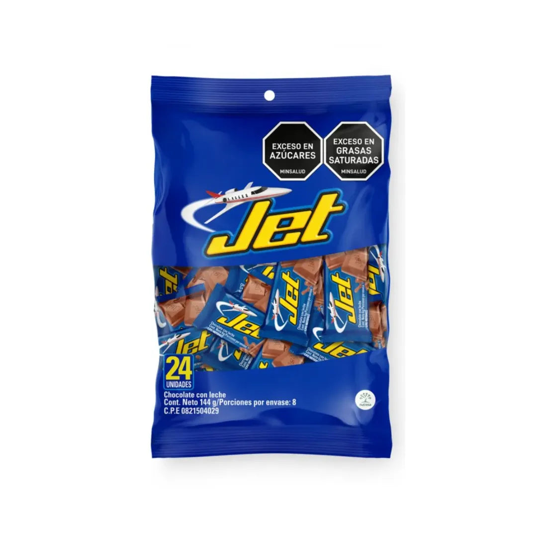 CHOCOLATINA JET MINI SURTIDA X 24UND