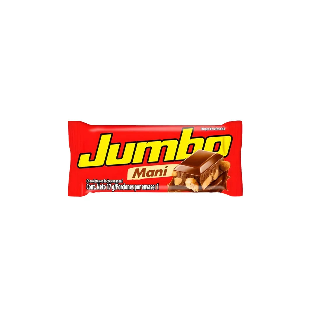 CHOCOLATINA JUMBO MANI MINI X 17GR