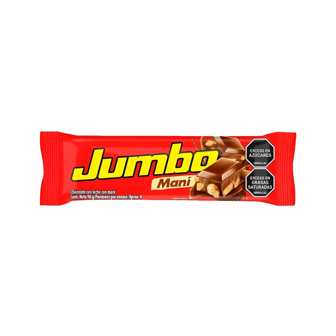 CHOCOLATINA JUMBO MANI X 90GR