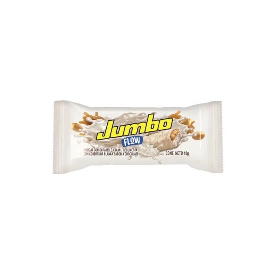 CHOCOLATINA JUMBO FLOW BLANCA MINI X 18GR