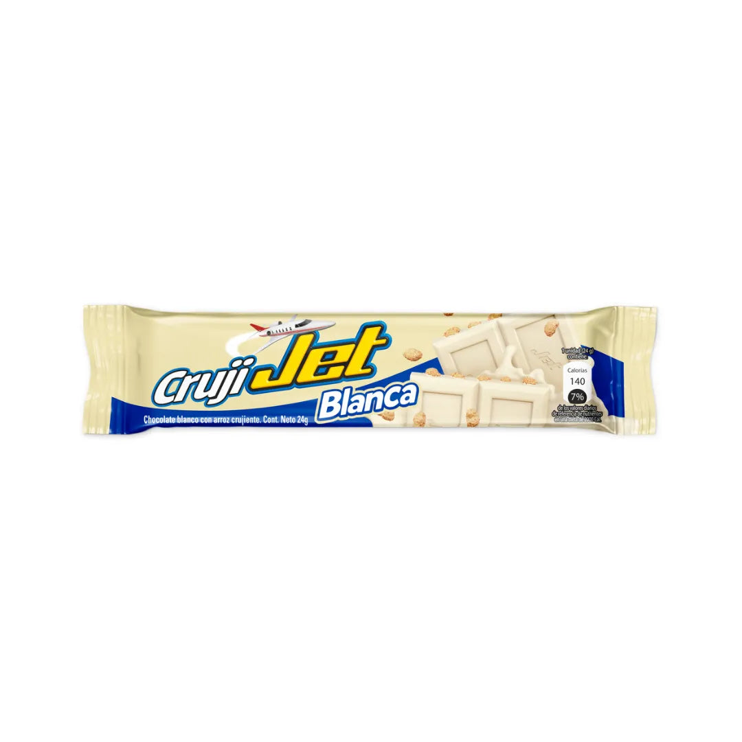 CHOCOLATINA JET CRUJI BLANCA X 24GR
