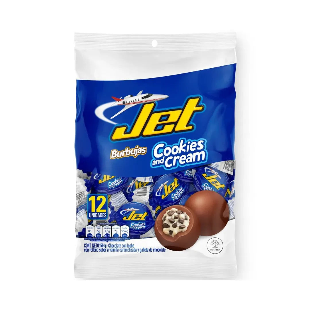 JET BURBUJAS COOKIES X 10UND