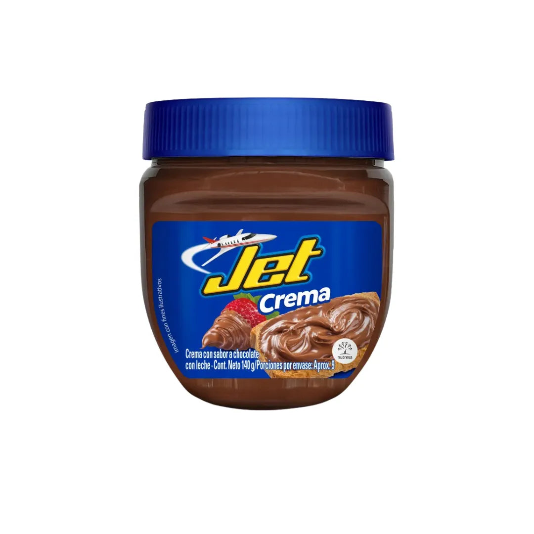 CREMA DE CHOCOLATE JET  X 140GR