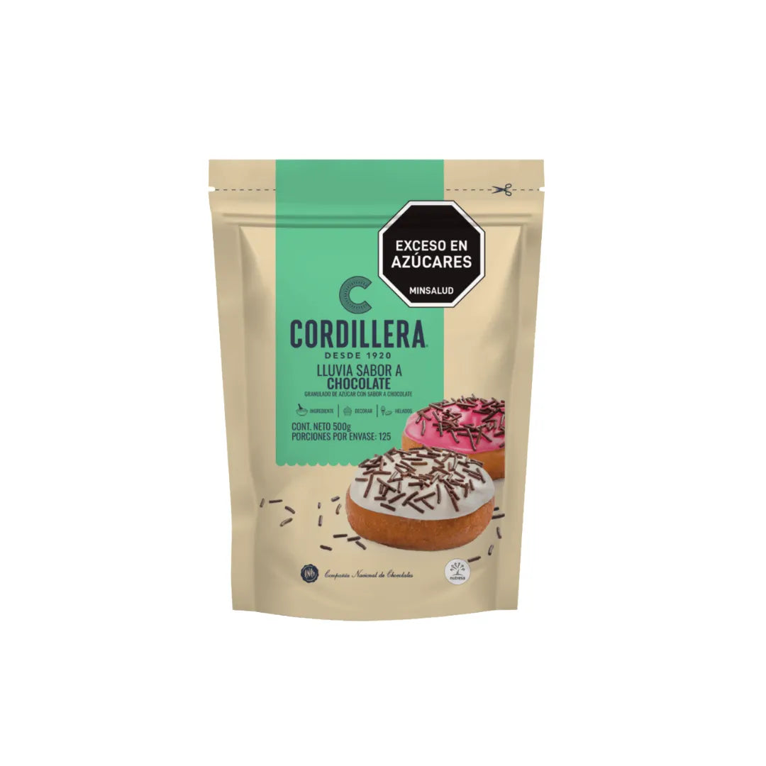 LLUVIA DE CHOCOLATE CORDILLERA X 500GR