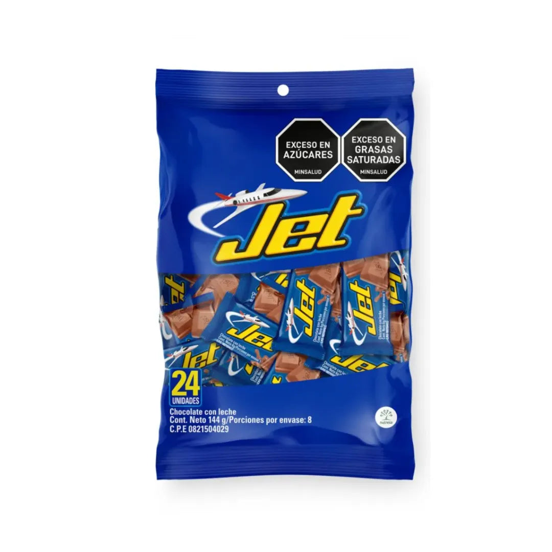 CHOCOLATINA JET MINI LECHE X 24UND