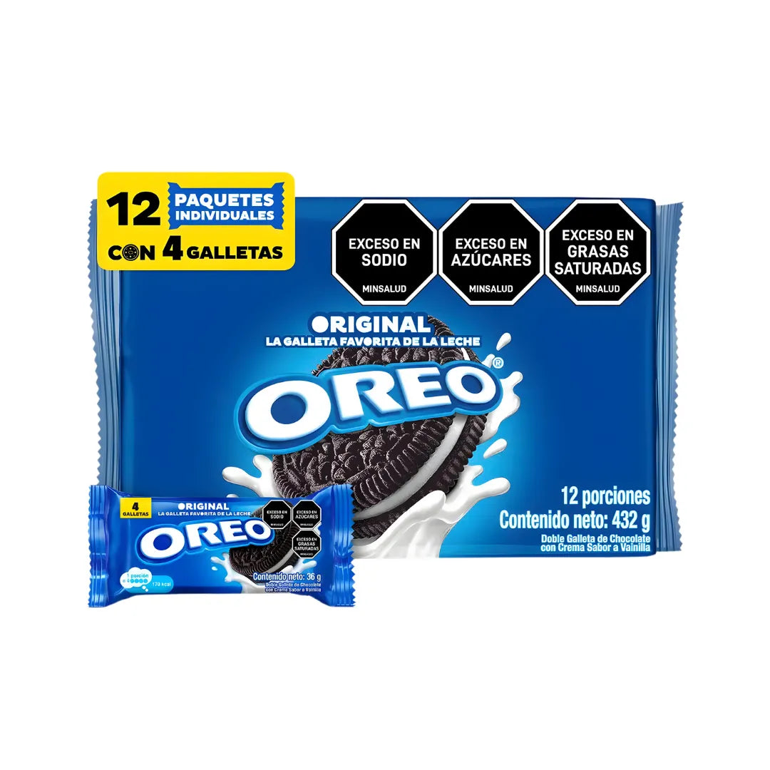 GALLETA OREO X 12UND