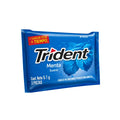 CHICLE TRIDENT 3 MENTA X 5GR
